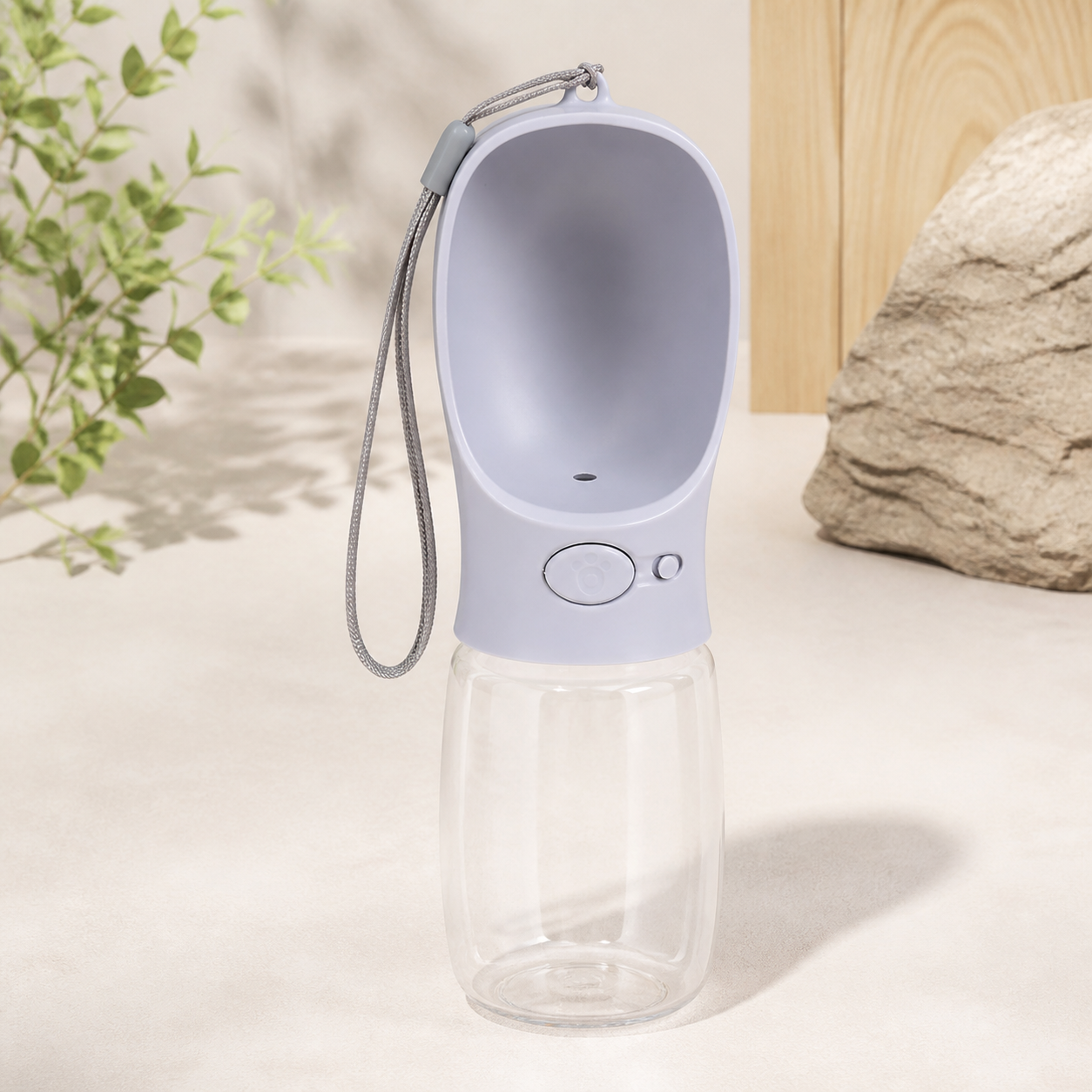 Portable Dog Water Bottle — 350ml — studio hero