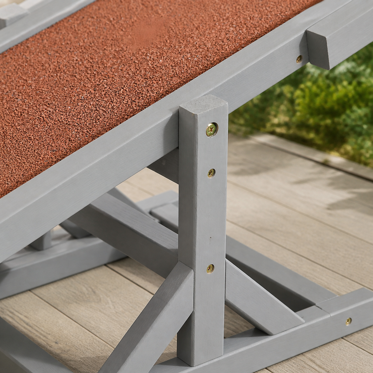 Wooden Dog Agility Seesaw — 180cm — key feature detail