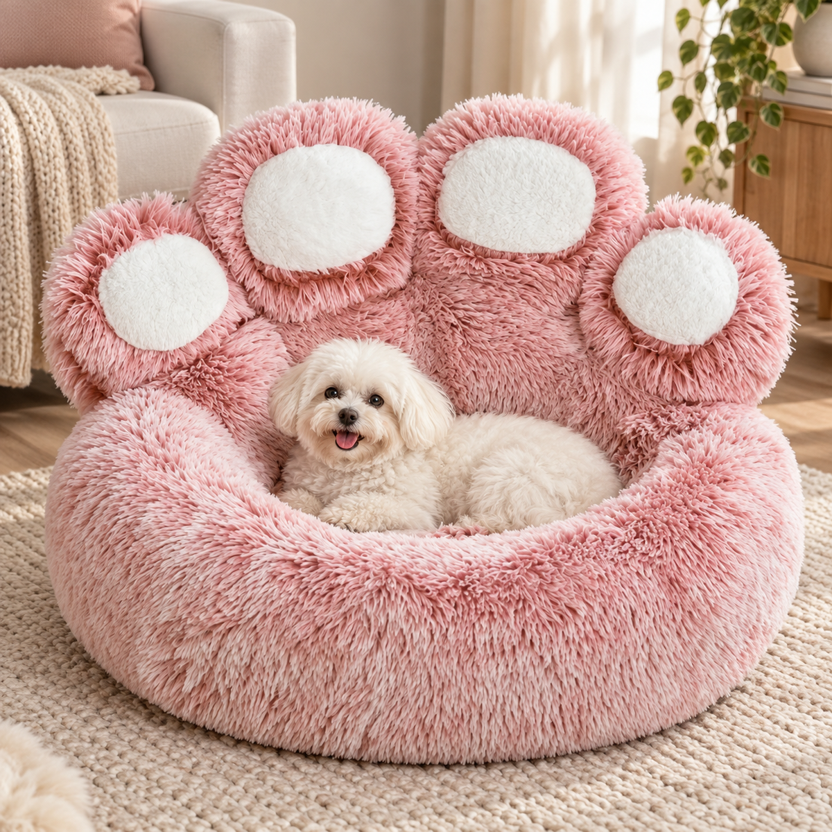 Washable Calming-Style Dog Sofa Bed – Trend & Trot