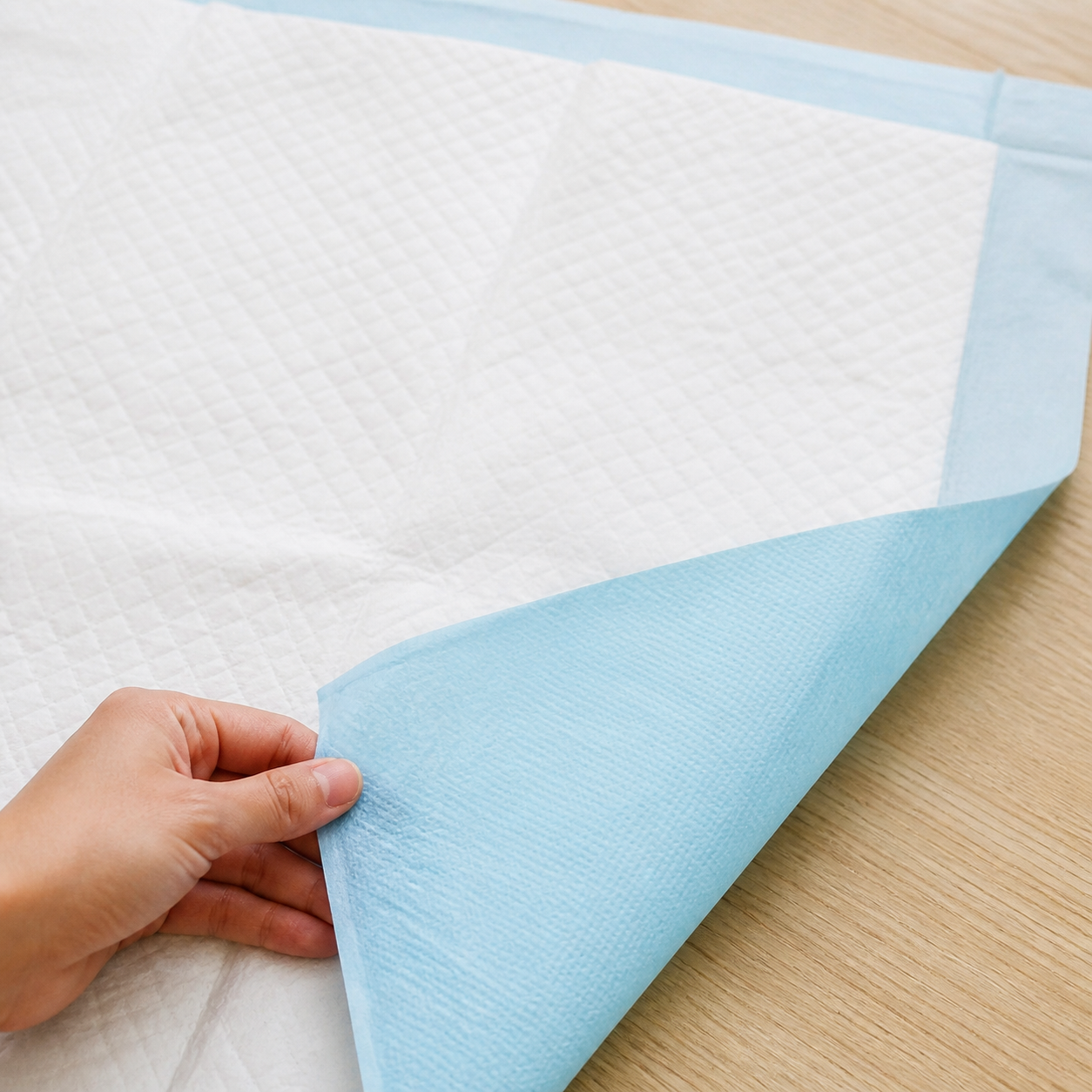 Six-Layer Puppy Training Pads — 150 Pack — key feature detail