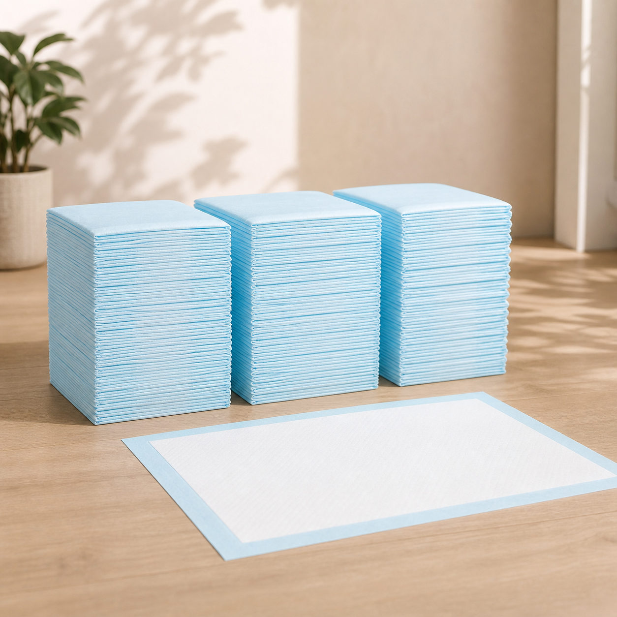 Six-Layer Puppy Training Pads — 150 Pack — alternate view