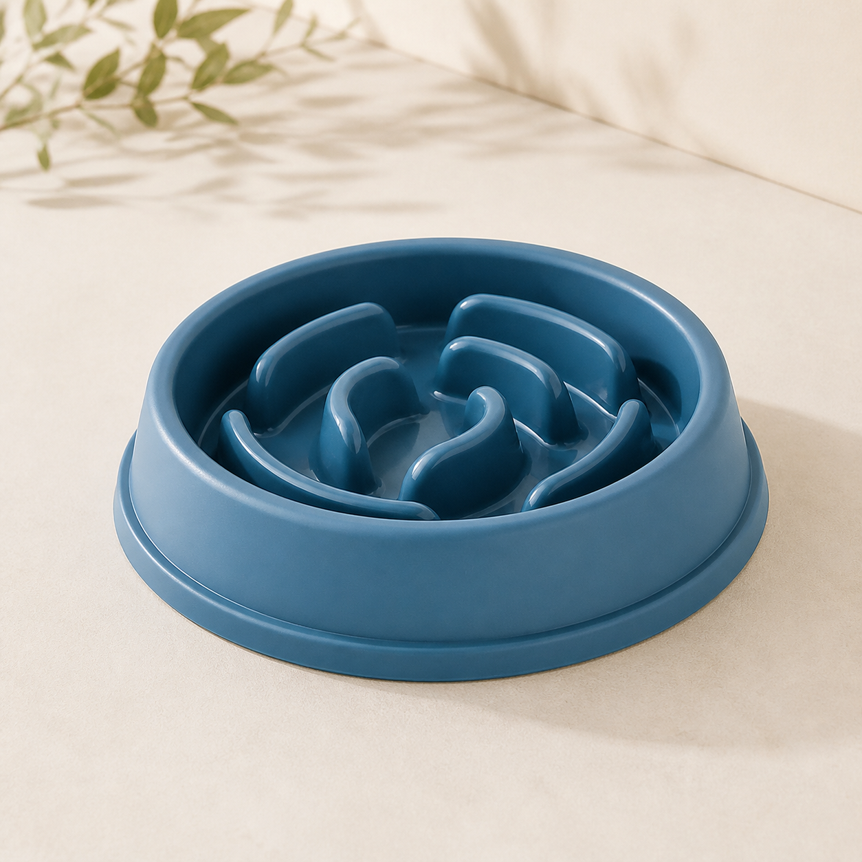 Silicone Slow Feeder Bowl — 21cm — studio hero
