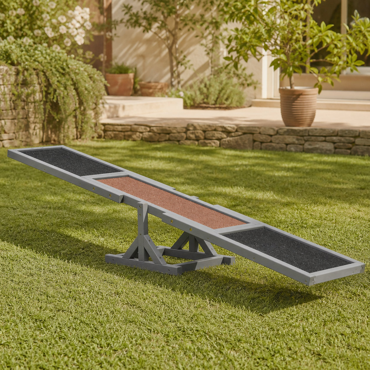 Wooden Dog Agility Seesaw — 180cm — alternate view